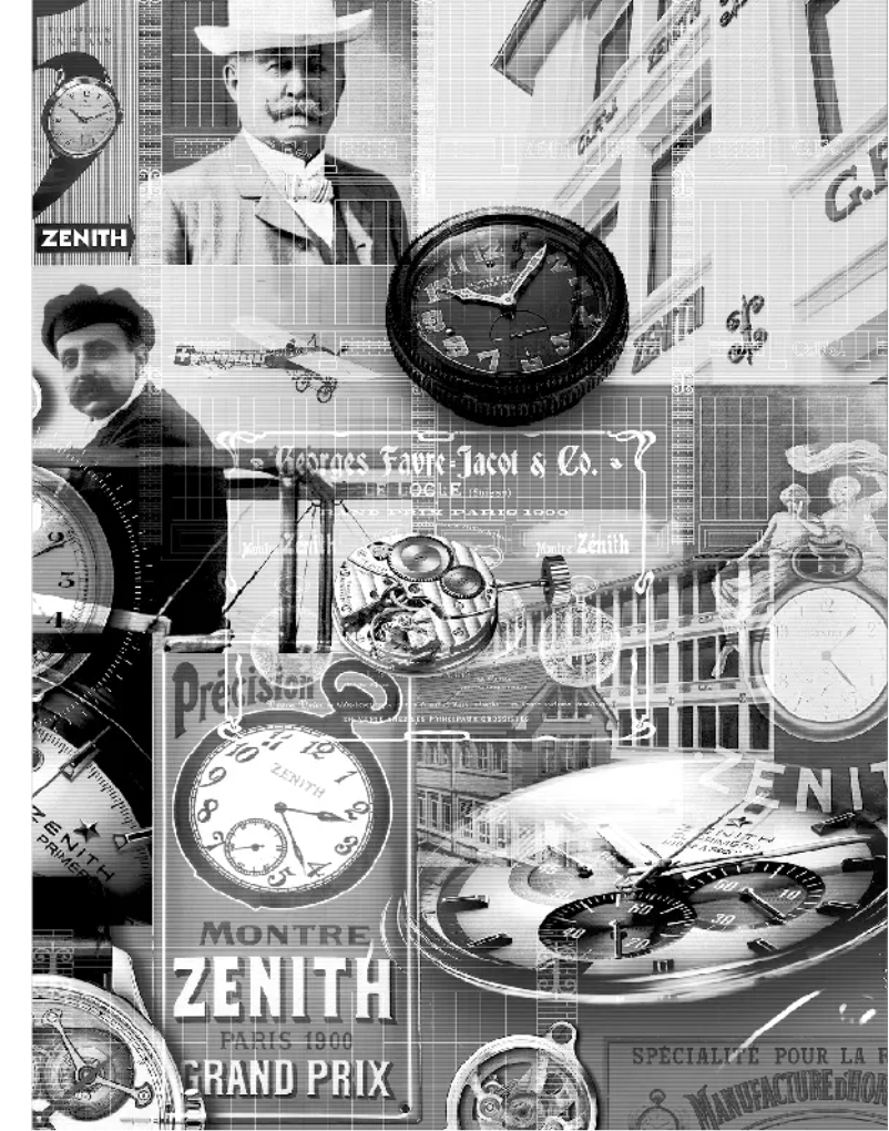 Page 1 de la notice Manuel utilisateur Zenith Elite Lady Moonphase 03.2330.692/02.C714
