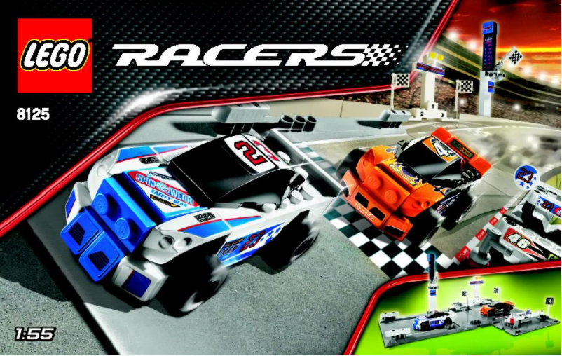 Página 1 del manual Manual de usuario Lego Racers 8125