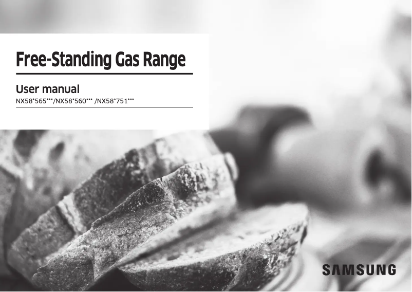 Page n°1 - Manuel utilisateur Samsung NX58R5601SS