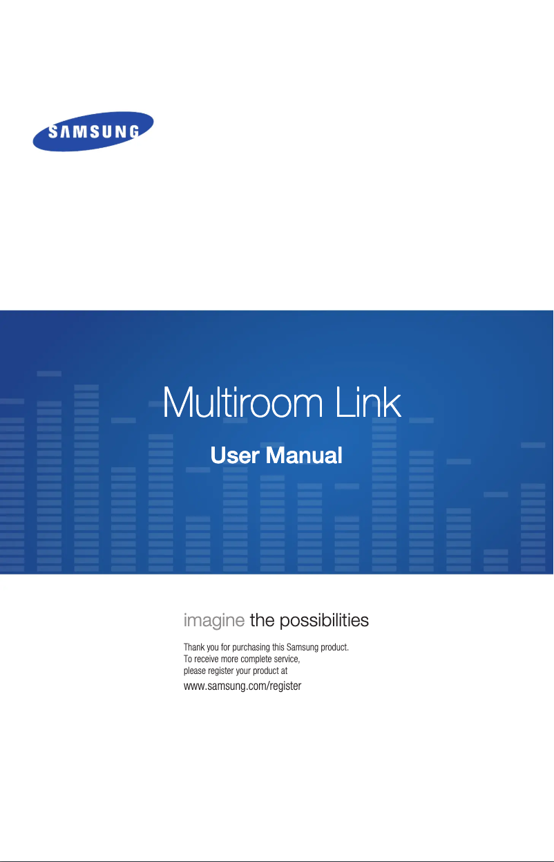 Page 1 de la notice Guide d'installation Samsung UN65HU9000G