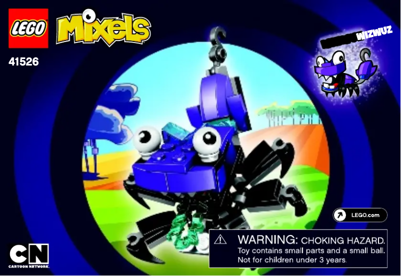 Page 1 de la notice Manuel utilisateur Lego Mixels 41526