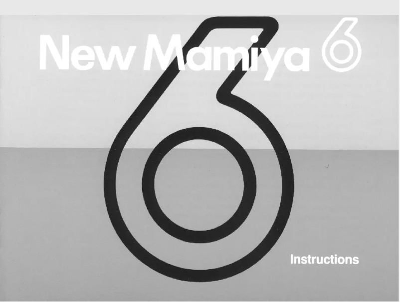 Image de la première page du manuel de l'appareil 6