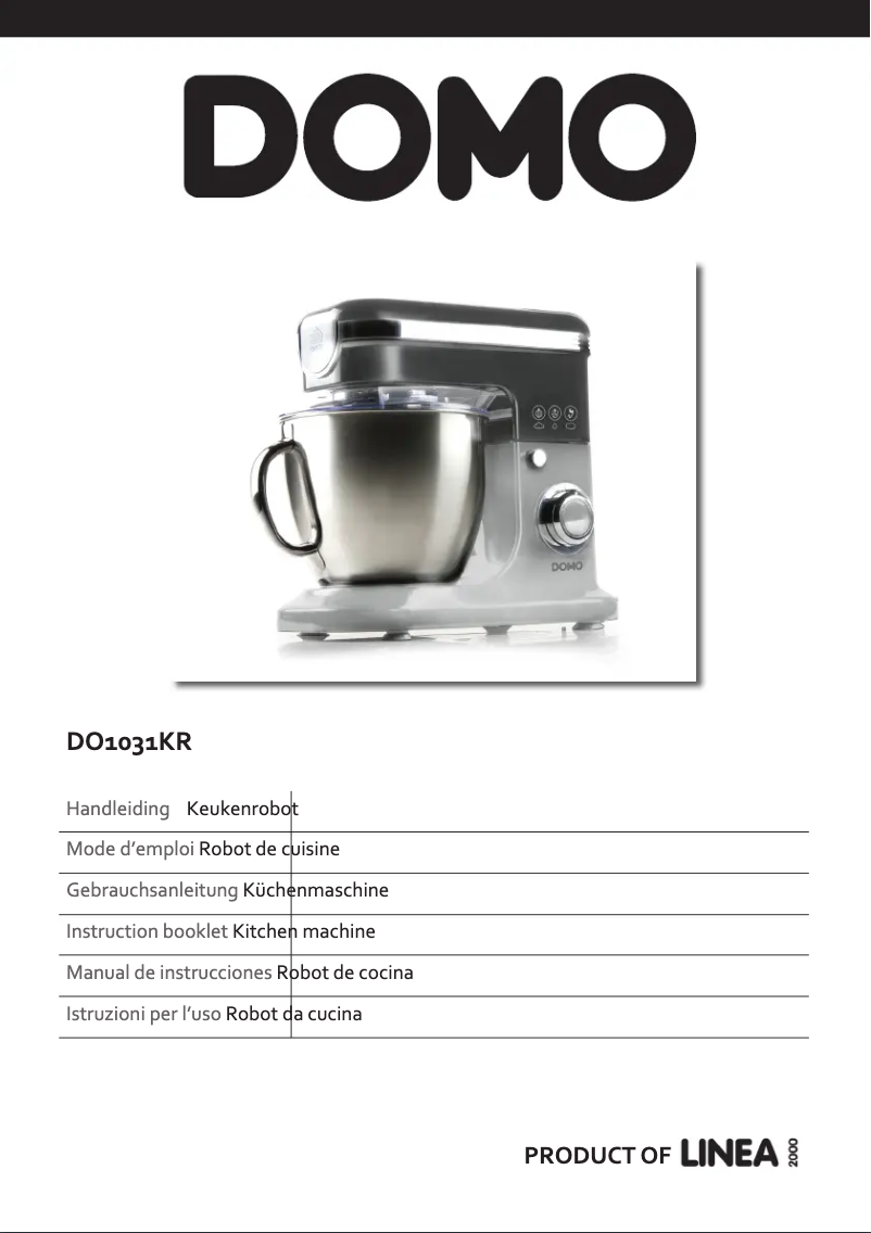 Page 1 de la notice Manuel utilisateur Domo DO1031KR