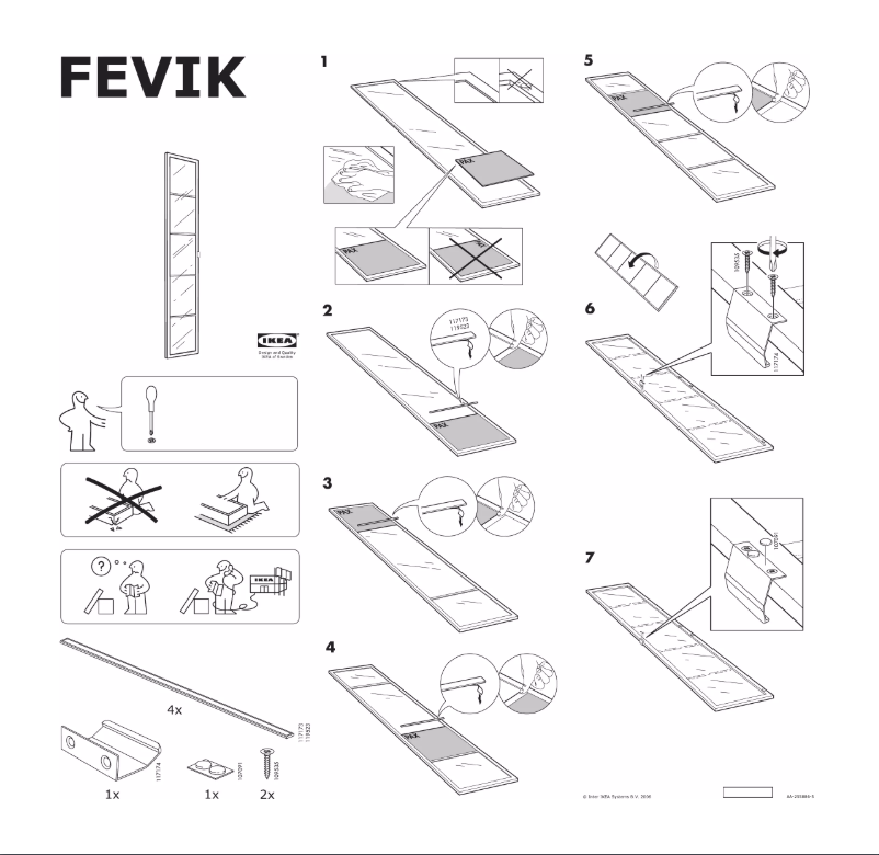 Página 1 del manual Manual de usuario Ikea FEVIK