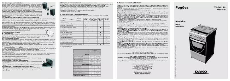 Image de la première page du manuel de l'appareil Supreme