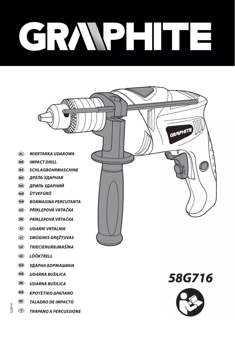 Page n°1 - Manuel utilisateur Graphite 58G716