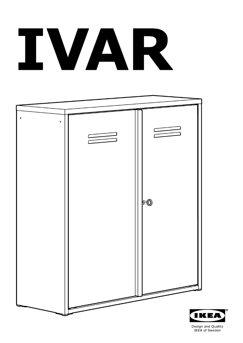 Imagen de la primera página del manual del dispositivo IVAR