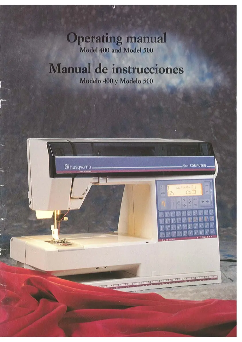 Page n°1 - Manuel utilisateur Husqvarna 500
