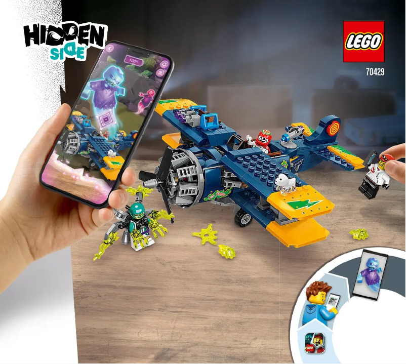 Page n°1 - Manuel utilisateur Lego Hidden Side 70429