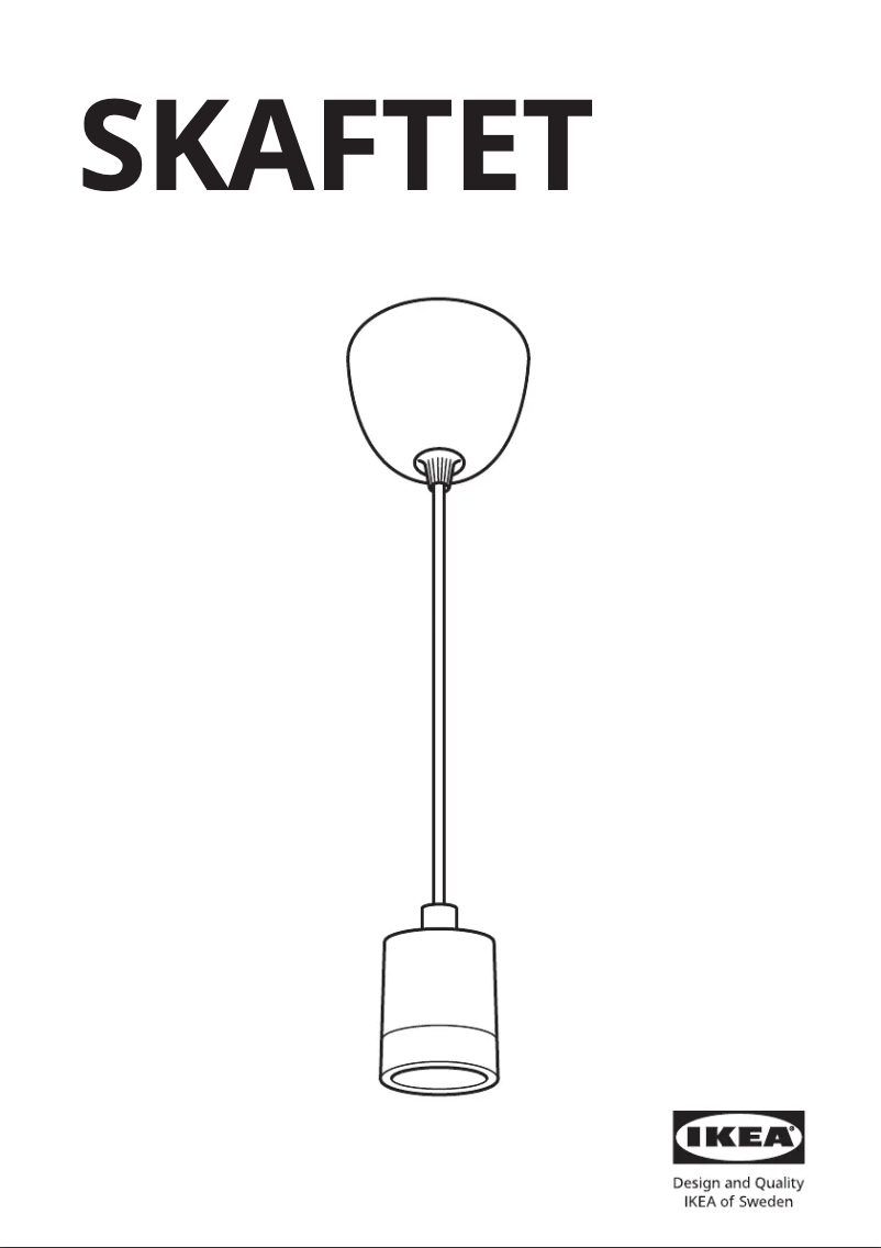 Imagen de la primera página del manual del dispositivo SKAFTET 004.720.85