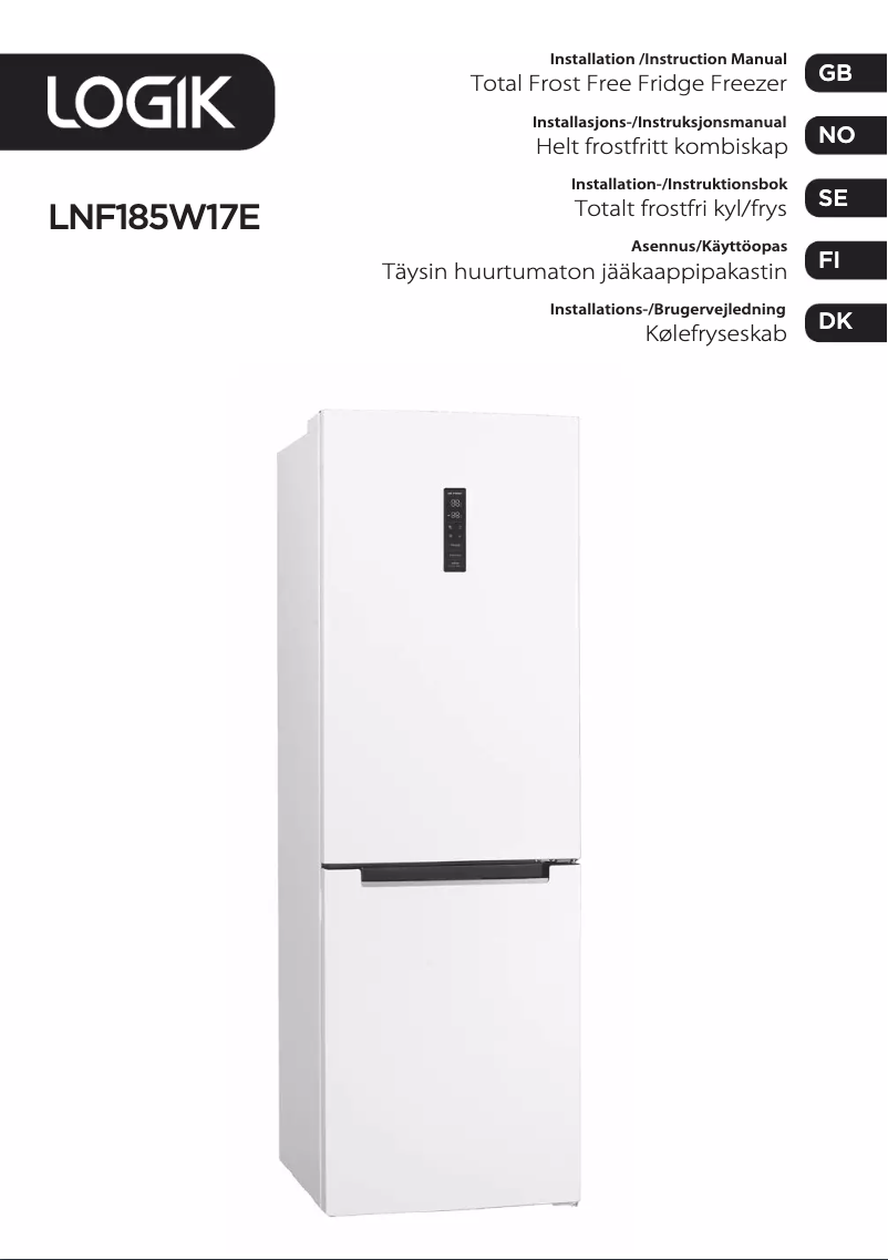 Page 1 de la notice Manuel utilisateur Logik LNF185W17E