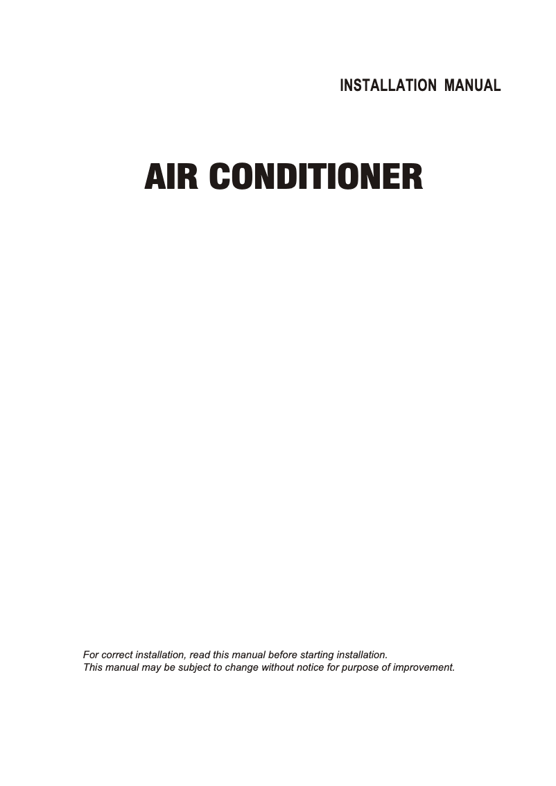 Page 1 de la notice Manuel utilisateur Midea MTA3-12HRN1