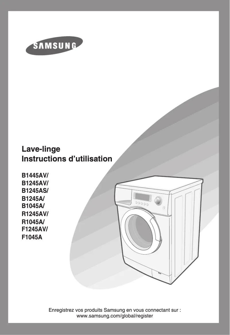 Página 1 del manual Manual de usuario Samsung B1045