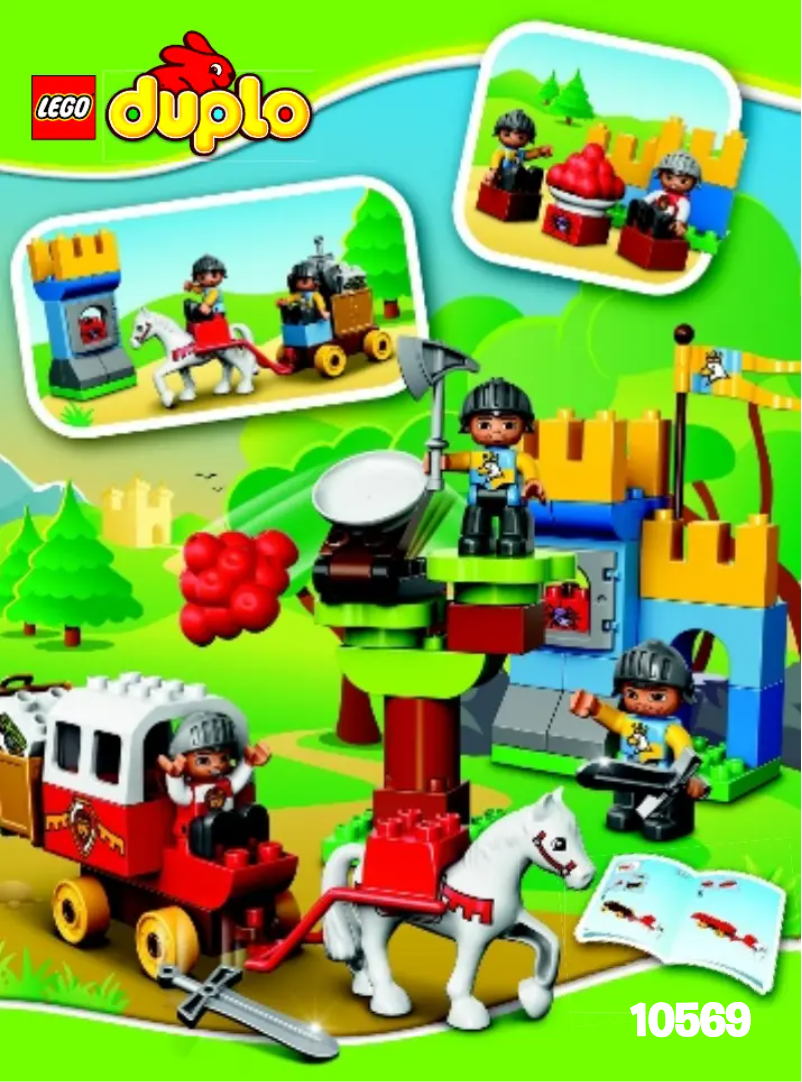 Page n°1 - Manuel utilisateur Lego Duplo 10569