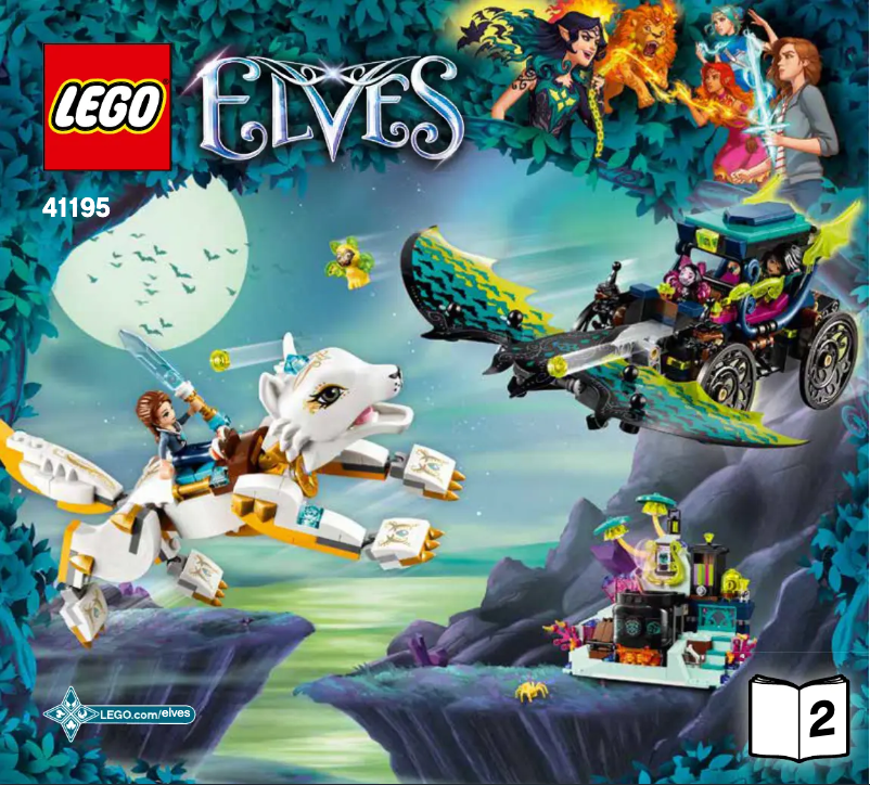 Page n°1 - Manuel utilisateur Lego Elves 41195