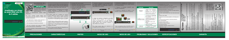 Page n°1 - Manuel utilisateur Steren BOS-408