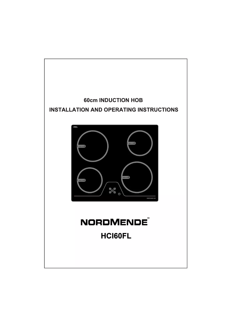 Page n°1 - Manuel utilisateur Nordmende HCI60FL