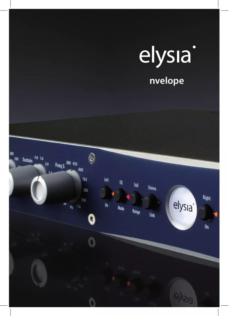 Imagen de la primera página del manual del dispositivo nvelope