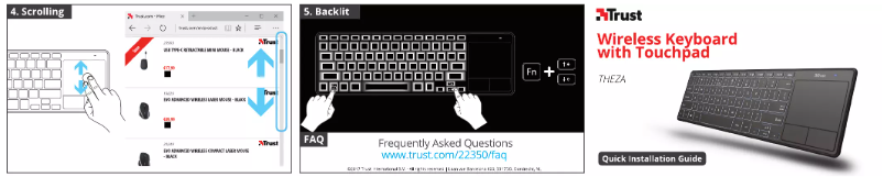 Image de la première page du manuel de l'appareil Theza