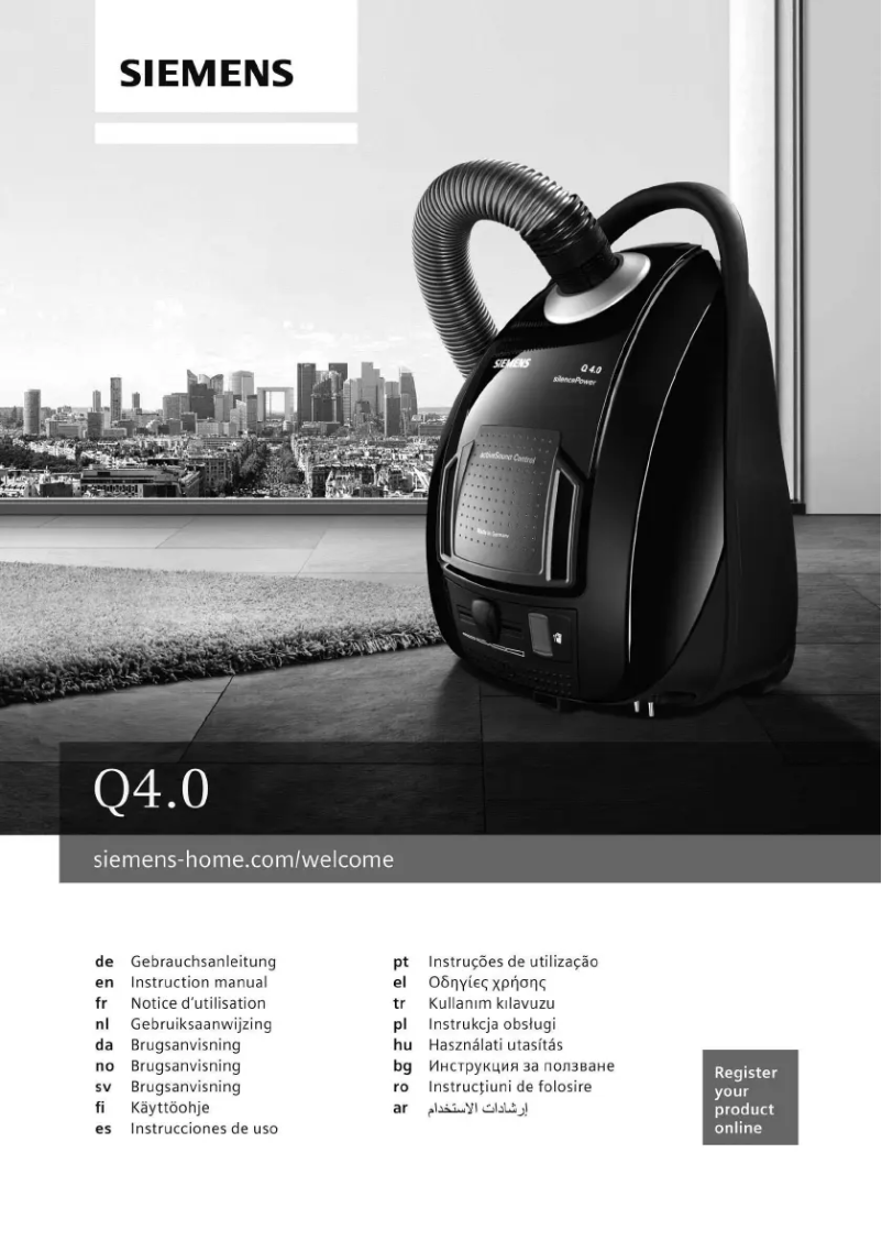 Page n°1 - Manuel utilisateur Siemens VSQ4G2132