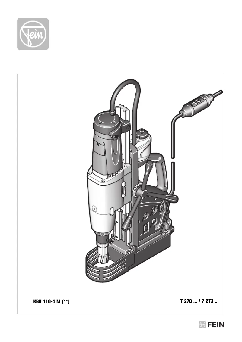 Página 1 del manual Manual de usuario Fein KBU 110-4 M