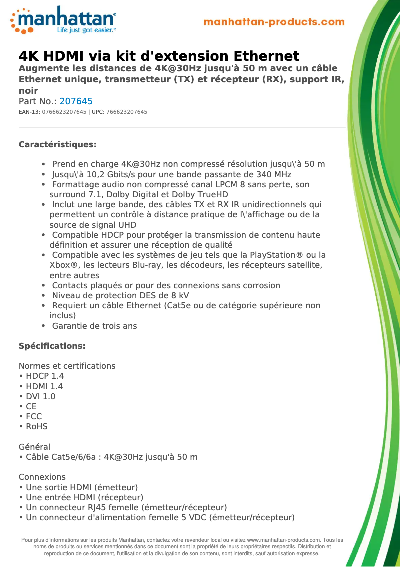 Image de la première page du manuel de l'appareil 207645