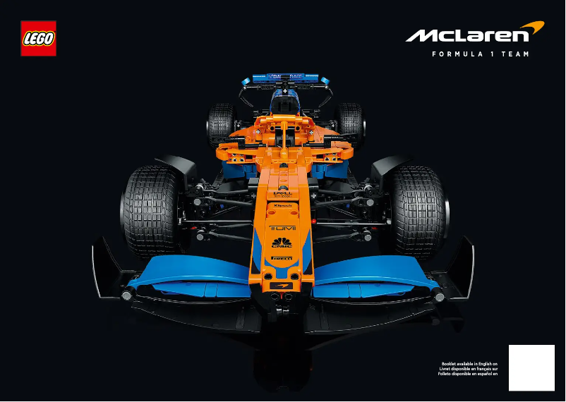 Page 1 de la notice Manuel utilisateur Lego Technic 42141