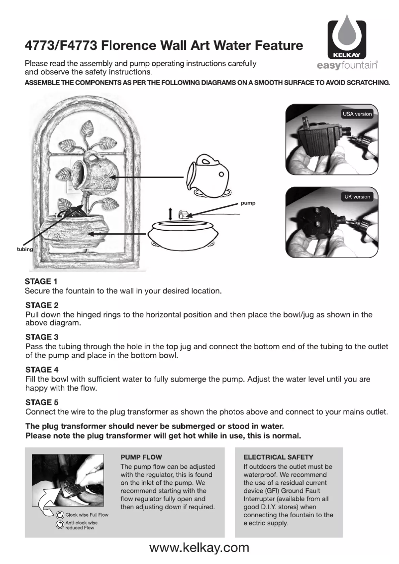 Image de la première page du manuel de l'appareil F4773