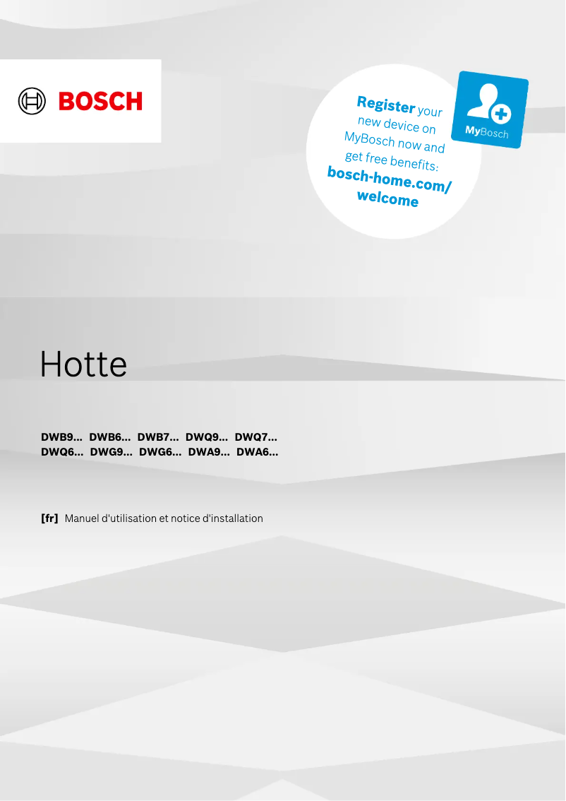 Image de la première page du manuel de l'appareil DWB96BC50M