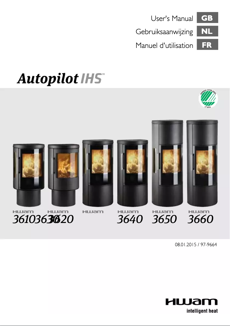 Page 1 de la notice Manuel utilisateur Hwam 3640