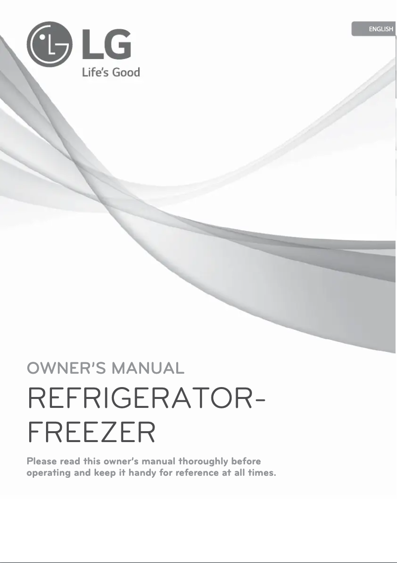 Page 1 de la notice Manuel utilisateur LG GW-F449BVFZ