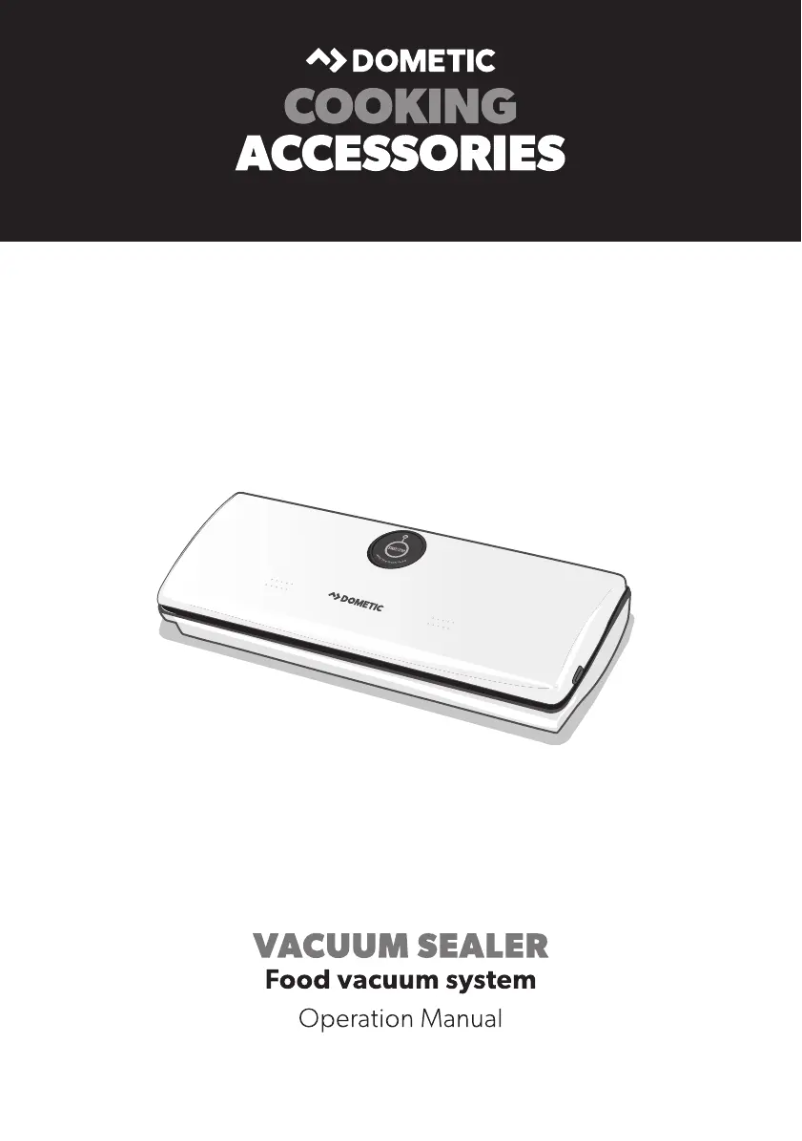 Imagen de la primera página del manual del dispositivo Vacuum Sealer