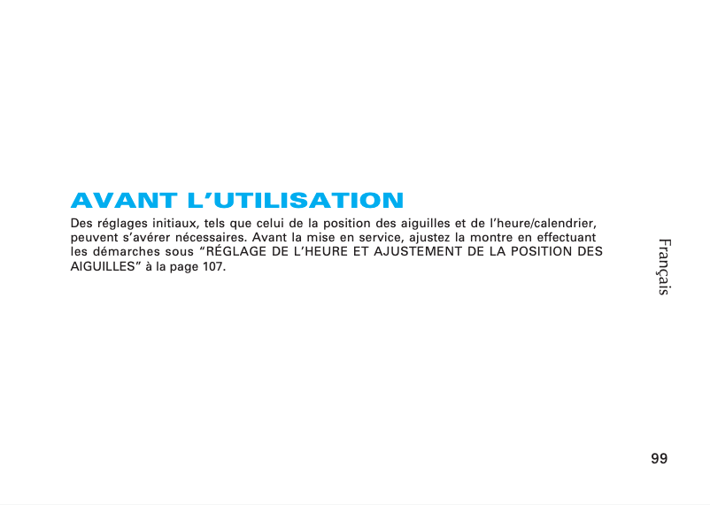 Image de la première page du manuel de l'appareil Prospex SSC551P1