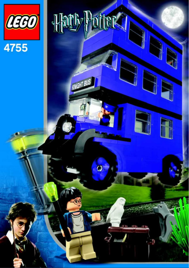 Page 1 de la notice Manuel utilisateur Lego Harry Potter 4755