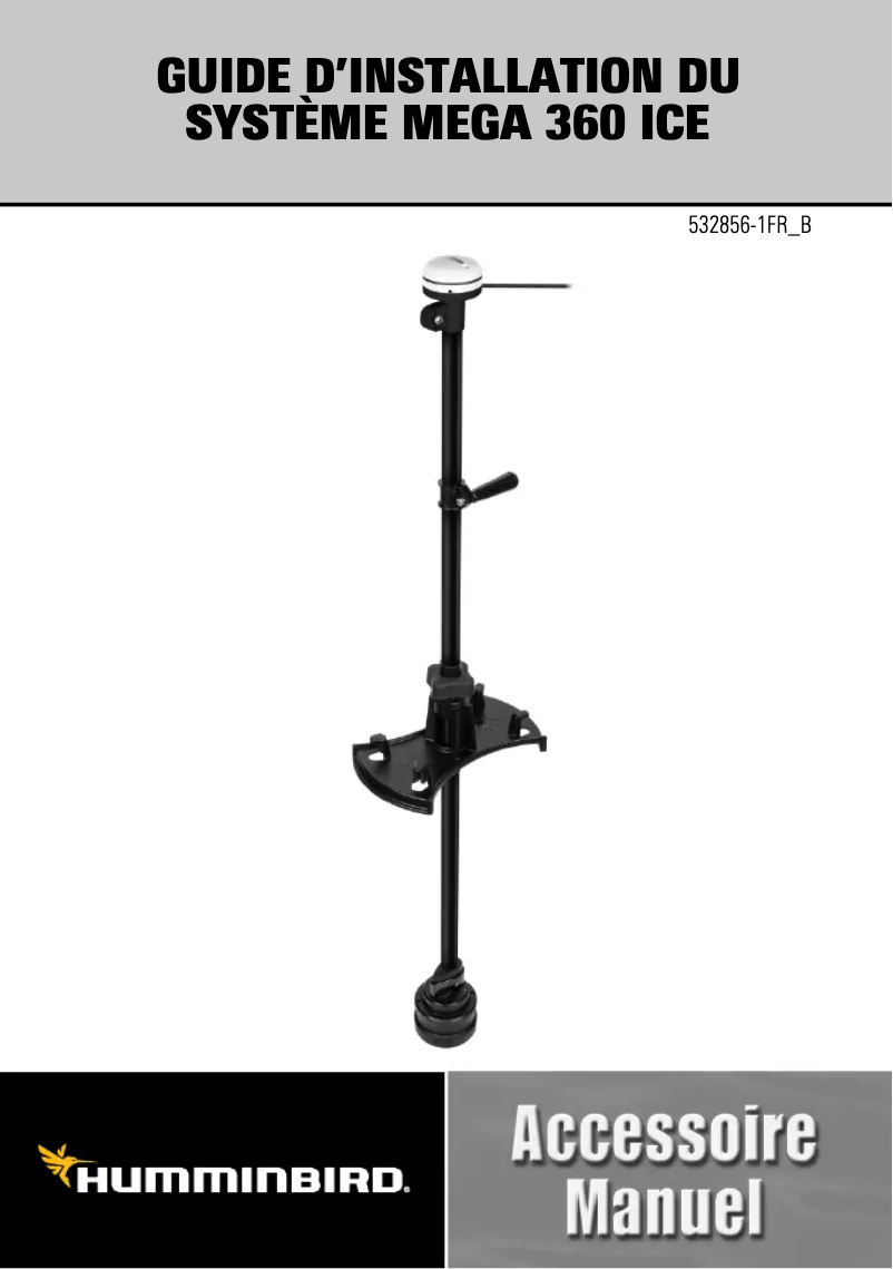Página 1 del manual Guía de instalación Humminbird ICE HELIX 9 MSI+ GPS G4N MEGA 360 Bundle