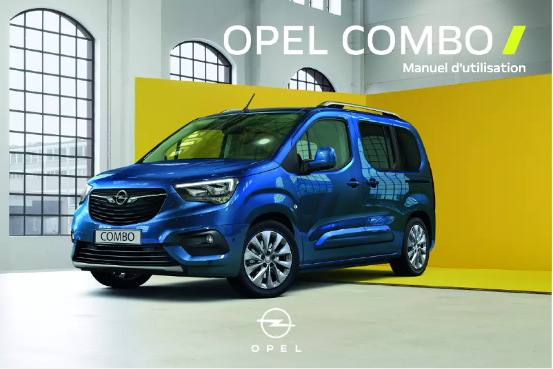 Page 1 de la notice Manuel utilisateur Opel Combo (2022)