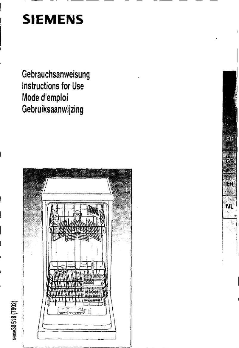 Page n°1 - Manuel utilisateur Siemens SF54860
