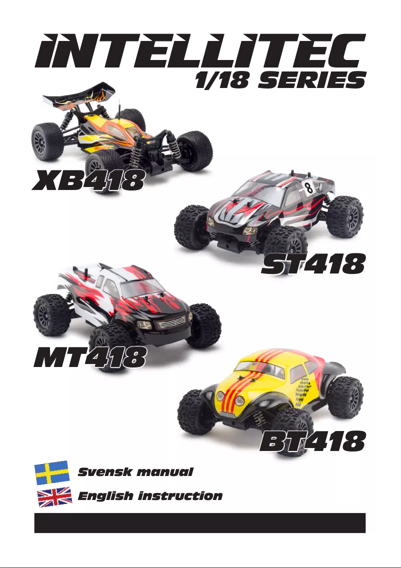 Page n°1 - Manuel utilisateur Intellitec XB418