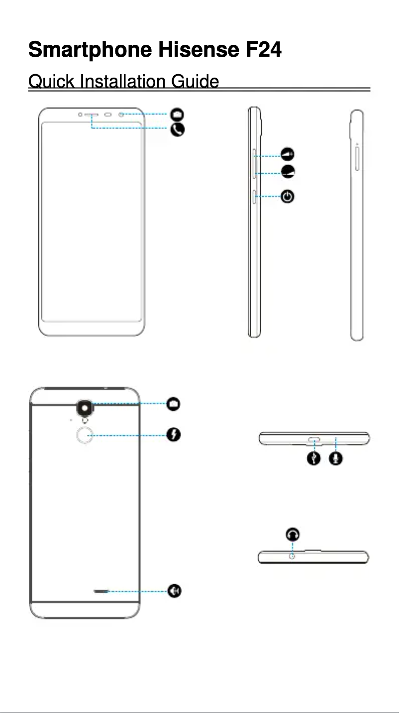 Image de la première page du manuel de l'appareil Infinity H11 Lite
