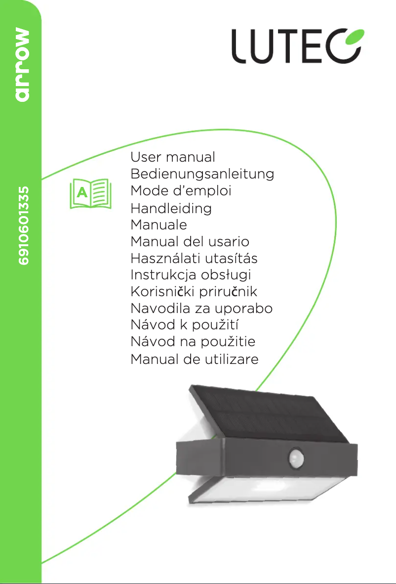 Page n°1 - Manuel utilisateur Lutec Arrow