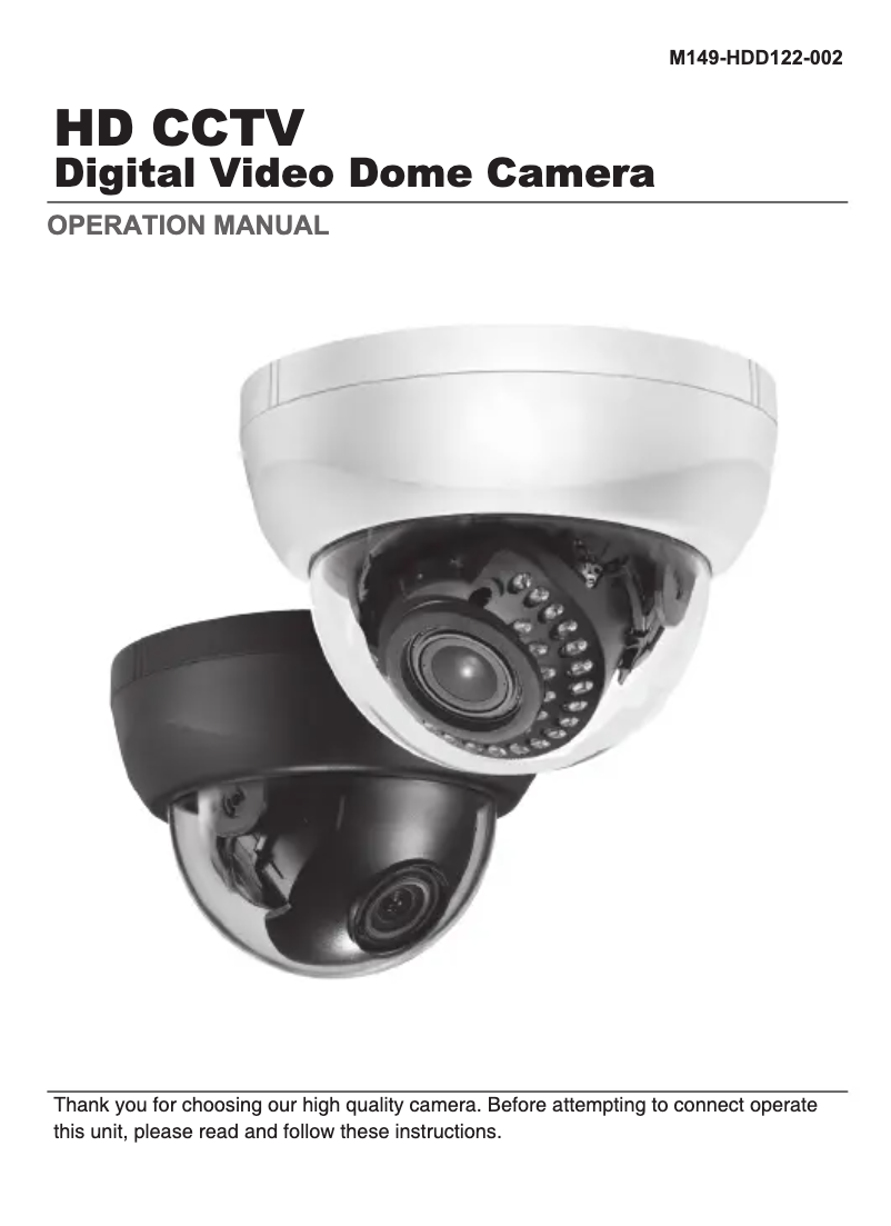 Page n°1 - Manuel utilisateur KT&C KPC-HDD122M