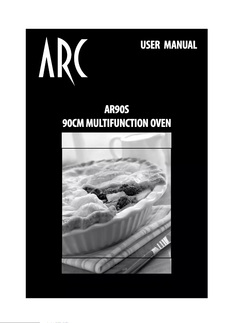 Page n°1 - Manuel utilisateur ARC AR90S