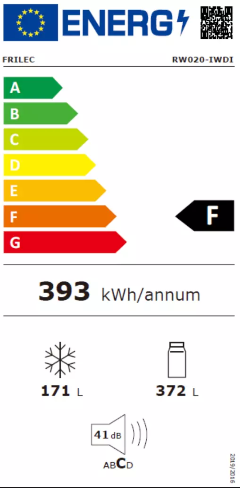 Page 1 de la notice Manuel utilisateur Frilec RW020-IWDI