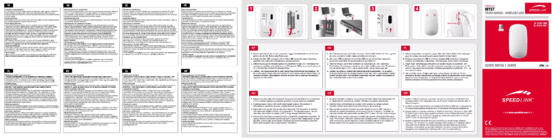 Page n°1 - Manuel utilisateur Speed-Link Myst SL-6342-SWT
