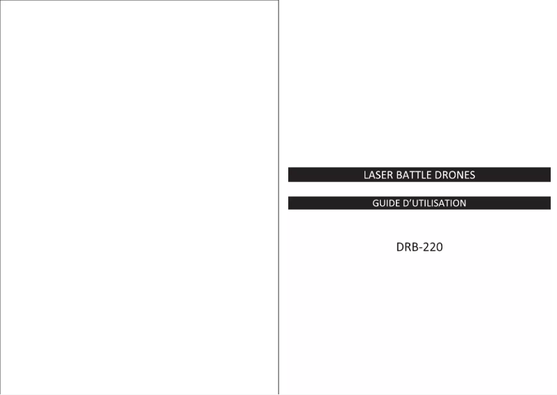 Page 1 de la notice Manuel utilisateur Denver DRB-220