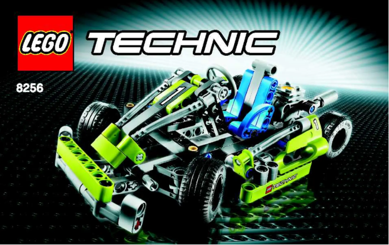Page 1 de la notice Manuel utilisateur Lego Technic 8256