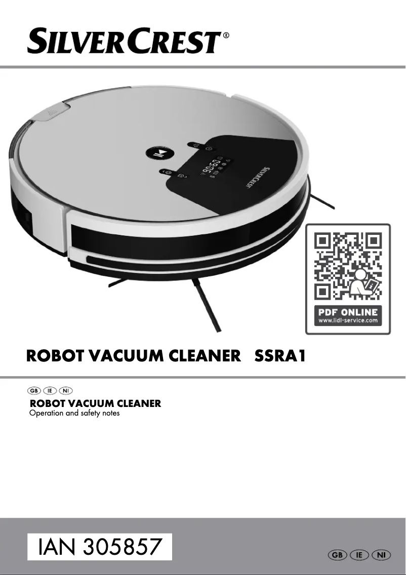 Page 1 de la notice Manuel utilisateur SilverCrest SSRA 1