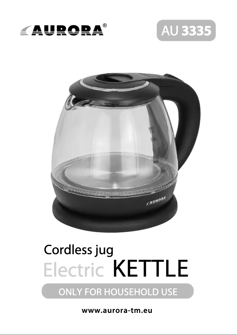 Page 1 de la notice Manuel utilisateur Aurora AU3335