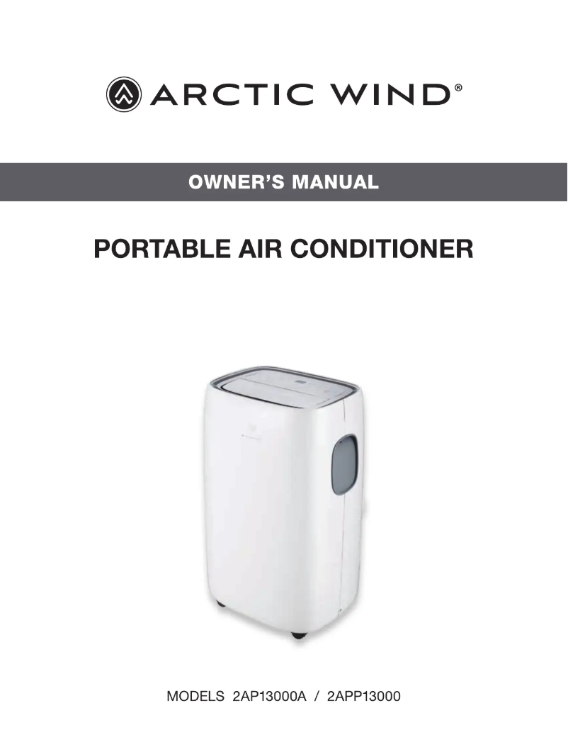 Page n°1 - Manuel utilisateur ARCTIC WIND 2AP13000A