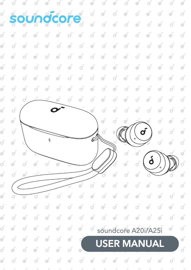 Image de la première page du manuel de l'appareil A25i